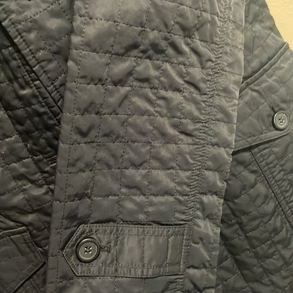Express quilted trench coat, black - Picture 3 of 6
